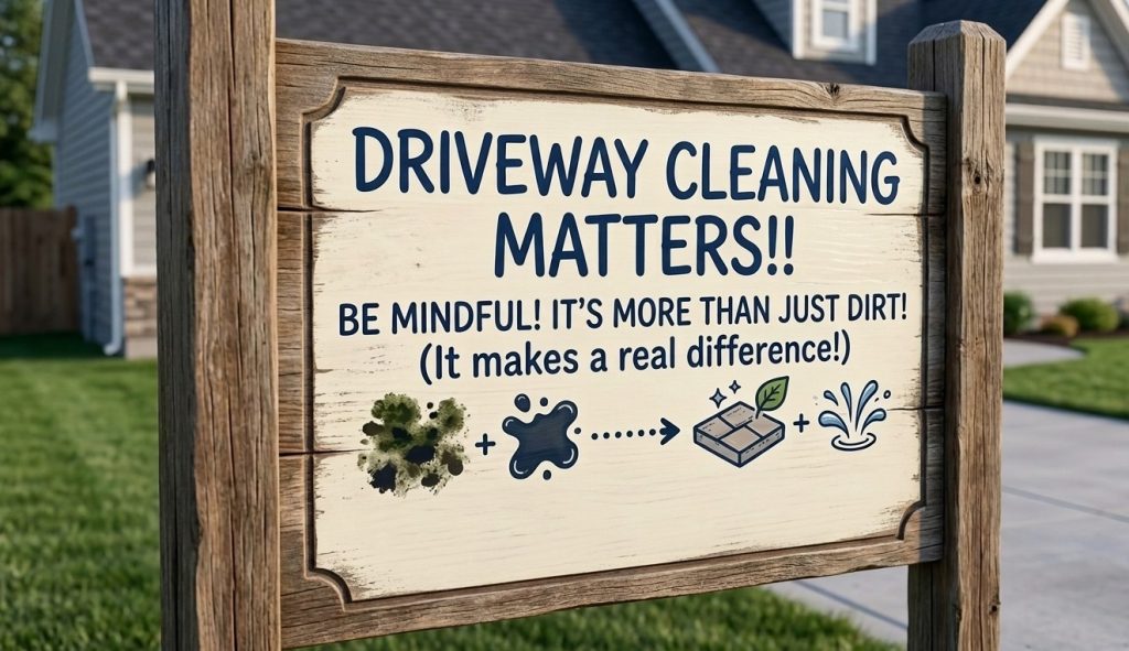 driveway cleaning