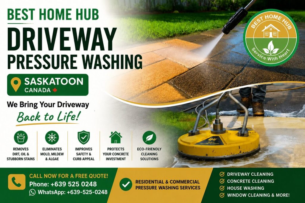Pressure Washing Services in Saskatoon